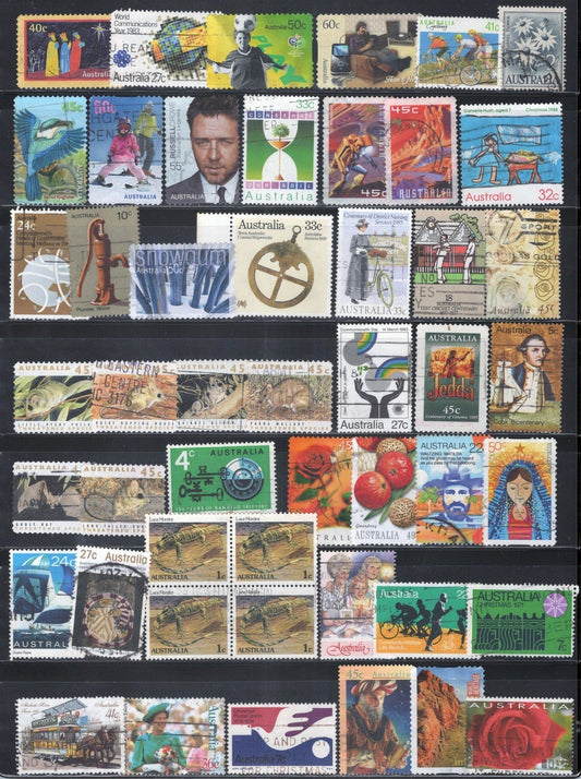 Australia Collection Used Flowers Wildlife Sports Reptiles ZAYIX 011023SM42
