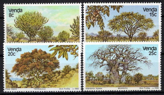 South Africa Venda 84-87 MNH Trees Plants Zayix Stamps 0325S090M