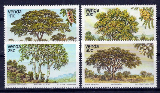 South Africa Venda 92-95 MNH Trees Plants Zayix Stamps 0325S092M