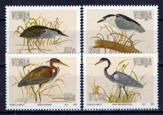 South Africa Venda 257-260 MNH Birds Herons Zayix Stamps 0325S097M