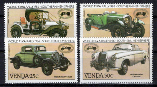 South Africa Venda 157-160 MNH FIVA World Classic Cars Zayix Stamps 0325S100M