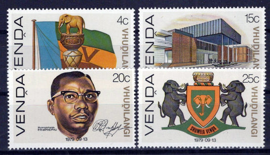South Africa Venda 1-4 MNH Coat of Arms Flags Elephants Zayix Stamps 0325S111
