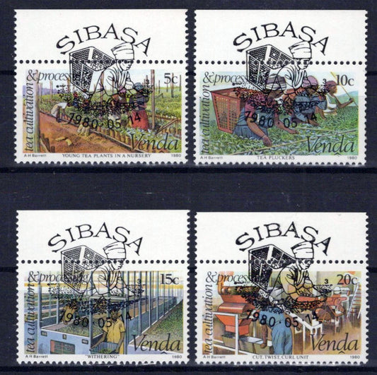 South Africa Venda 28-31 CTO Agriculture Farming Industry Zayix Stamps 0325S116