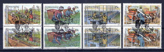 South Africa Venda 28-31 CTO Agriculture Farming Industry Zayix Stamps 0325S117M