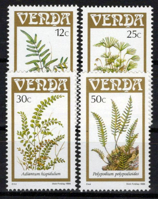 South Africa Venda 124-127 MNH Plants Ferns Zayix Stamps 0325S121M