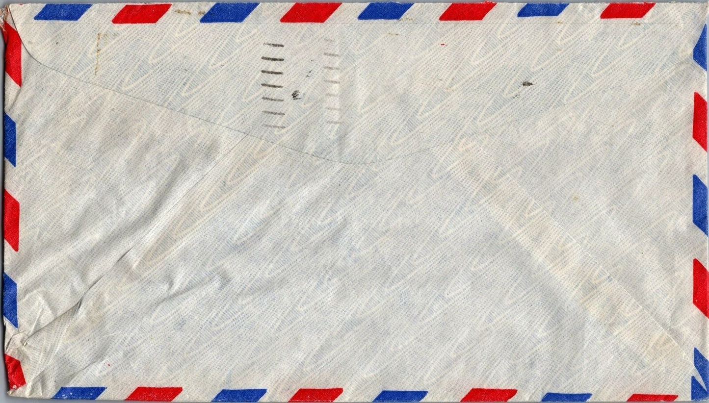 ZAYIX - United States Air Mail - 15c Plane over Liberty - Newport to Germany