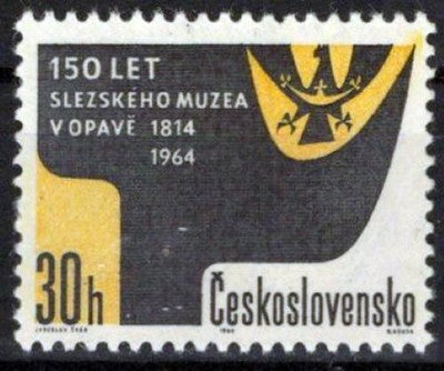 Czechoslovakia 1248 MNH Silesian Coat of Arms Zayix Stamps 0425S0130