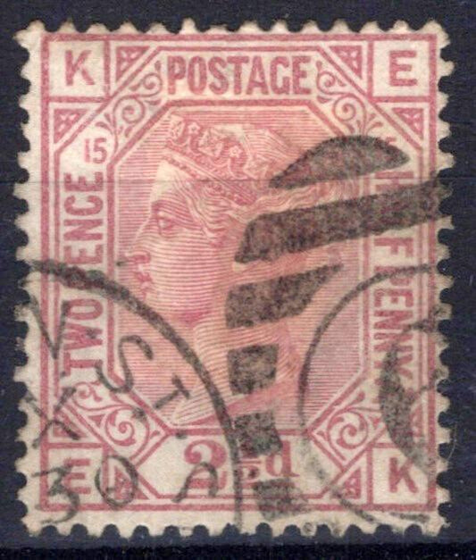 Great Britain 67 Used Queen Victoria 2 1/2p Claret Plate 15 ZAYIX 040423X45