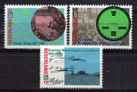 Netherlands 717-719 MNH Agriculture Produce Zayix Stamps 0225S0126M