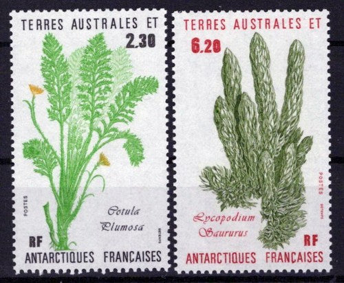 FSAT TAAF 121-122 MNH Native Plants Polar Antarctic ZAYIX FSA-S0092