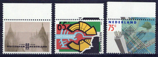 Netherlands 756-758 MNH Architecture Rotterdam Zayix Stamps 0225S0138