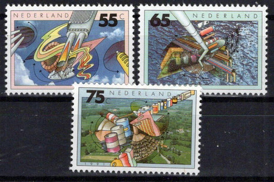 Netherlands 766-768 MNH Environment Air Water Soil Zayix Stamps 0225S0143M