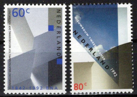 Netherlands 810-811 MNH Architecture Zayix Stamps 0225S0153M