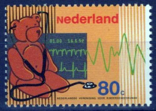 Netherlands 815 MNH Pediatrics Society Bears Zayix Stamps 0225S0154M