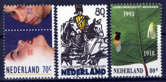 Netherlands 825-827 MNH Horses Insects Zayix Stamps 0225S0157M