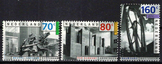 Netherlands 838-840 MNH Europa Cept Sculptures Art Zayix Stamps 0225S0161M