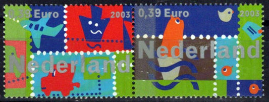 Netherlands 1152a MNH Aviation  Fish Land Air Water Zayix Stamps 0225S0174M