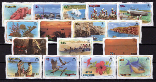 Anguilla 463//479 MNH/MLH Tourism Definitives $64 CV some faults ZAYIX 0324S0001