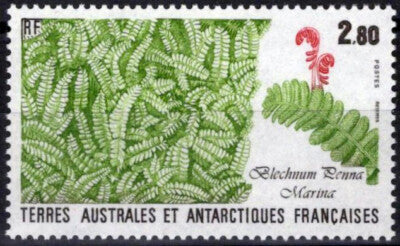 FSAT TAAF 145 MNH Fern Flora Plants Polar ZAYIX FSA-S0109M