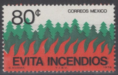 Mexico 1146 MNH Forest Fire Nature ZAYIX 071422S62
