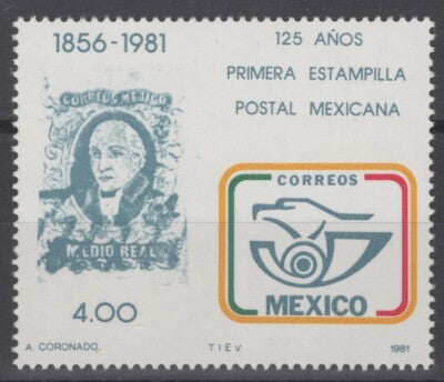 Mexico 1242 MNH Stamp on Stamp ZAYIX 071422S73M
