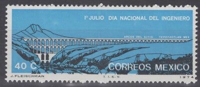 Mexico 1063 MNH Aqueduct Natl. Engineers' Day ZAYIX 071422S156M