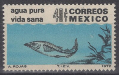 Mexico 1049 MNH Fish Marine Life Anti-Pollution ZAYIX 071422S152M