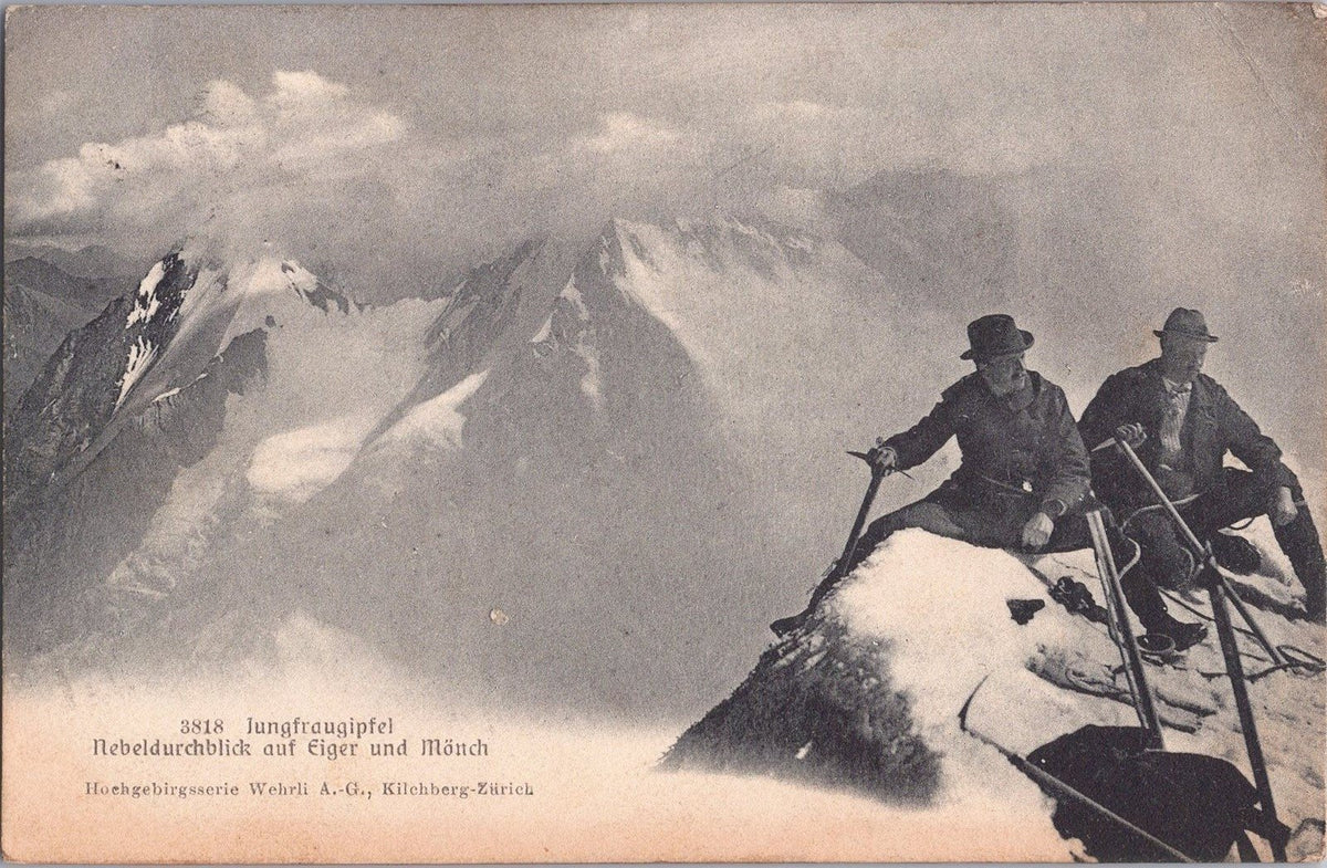 Foggy View Eiger & Mönch High Mountain Series Wehrli A.G.Kilchberg-Zurich ZAYIX
