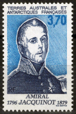 FSAT TAAF 218 MNH Admiral Jacquinot, Polar Explorer ZAYIX FSA-S0149M
