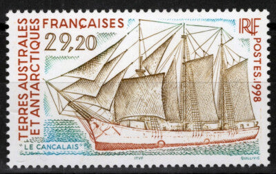 FSAT TAAF 243 MNH La Cancalais Ship Polar Antarctica ZAYIX FSA-S0154M