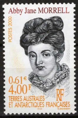 FSAT TAAF 262 MNH Abby Jane Morrell American Writer Antarctic ZAYIX FSA-S0156