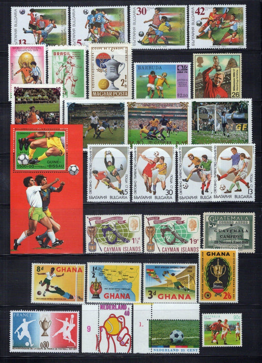 Soccer Collection MNH Sports Games World Cup ZAYIX 0224S0092