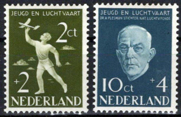 Netherlands B269-B270 MNH Semi-Postal Aviation Planes Zayix Stamps 0225S0180M
