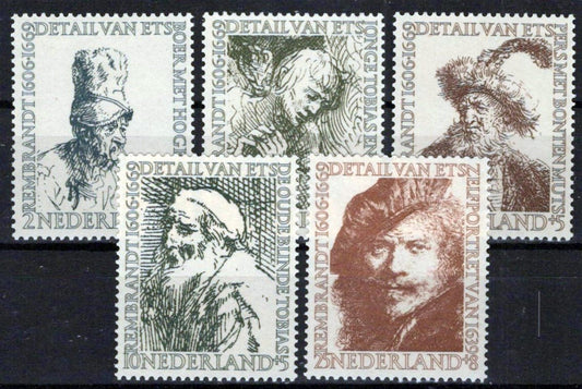 Netherlands B292-B295 MNH Semi-Postal Rembrandt Etchings Zayix Stamps 0225S0187