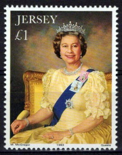 Jersey 505 MNH Queen Elizabeth II Coronation 40th Anniv. ZAYIX 0524S0052M