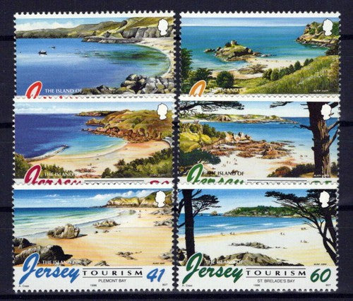 Jersey 761-766 MNH Ocean Scenic Views Tourism ZAYIX 0524S0072
