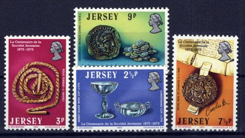 Jersey 77-80 MNH Bronze Age Silver Ware Seal of Charles II ZAYIX 0524S0090M