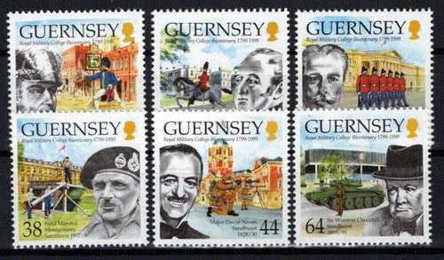 Guernsey 691-696 MNH Royal Military Academy ZAYIX 0524S0102M