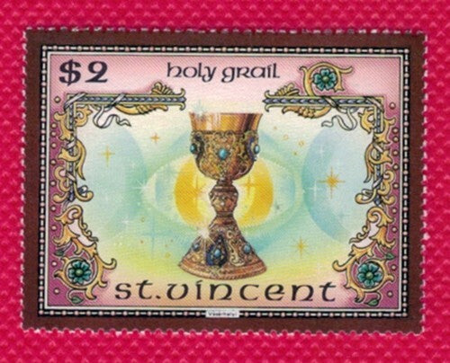 St. Vincent 979-979G MNH 1966 Legend of King Arthur Excalibur ZAYIX 081622SM205M