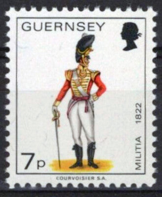 Guernsey 104A MNH Military Uniforms Militia ZAYIX 092023S197M