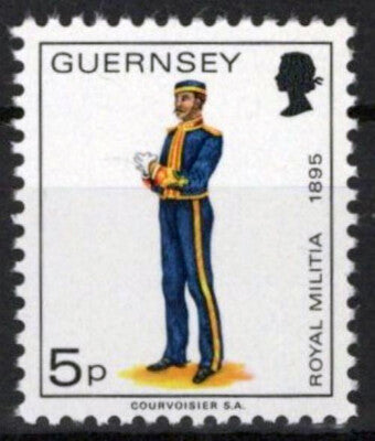 Guernsey 102A MNH Military Uniforms Militia ZAYIX 092023S196M