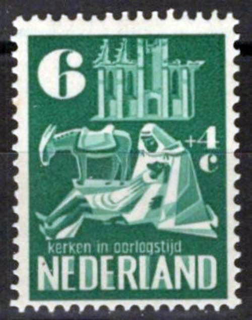 Netherlands B216 MH Semi-Postal Church Restoration Zayix Stamps 0225S0197