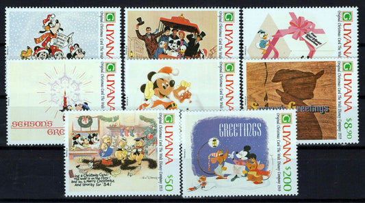Guyana 2470-2477 MNH Disney Christmas Carol ZAYIX 0724S0100
