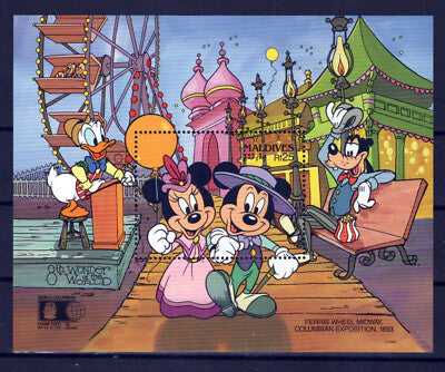 Maldives 1672 MNH Disney 8th Wonder of the World ZAYIX 0724M0126