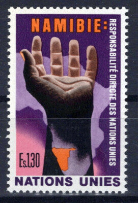 United Nations Geneva 54 MNH Hands Maps Namibia ZAYIX 1024S0432M