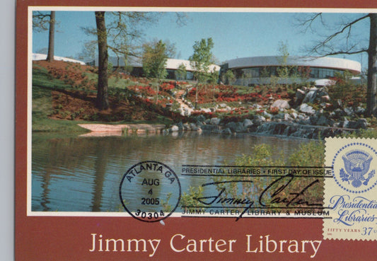 US Maxi Card FDC Presidential Libraries ZAYIX 0924M0403