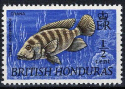 British Honduras 234 MNH Fish Animals ZAYIX 031023S99M