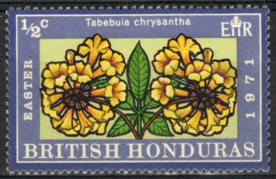 British Honduras 275 MNH Flowers Nature Plants ZAYIX 031023S104M