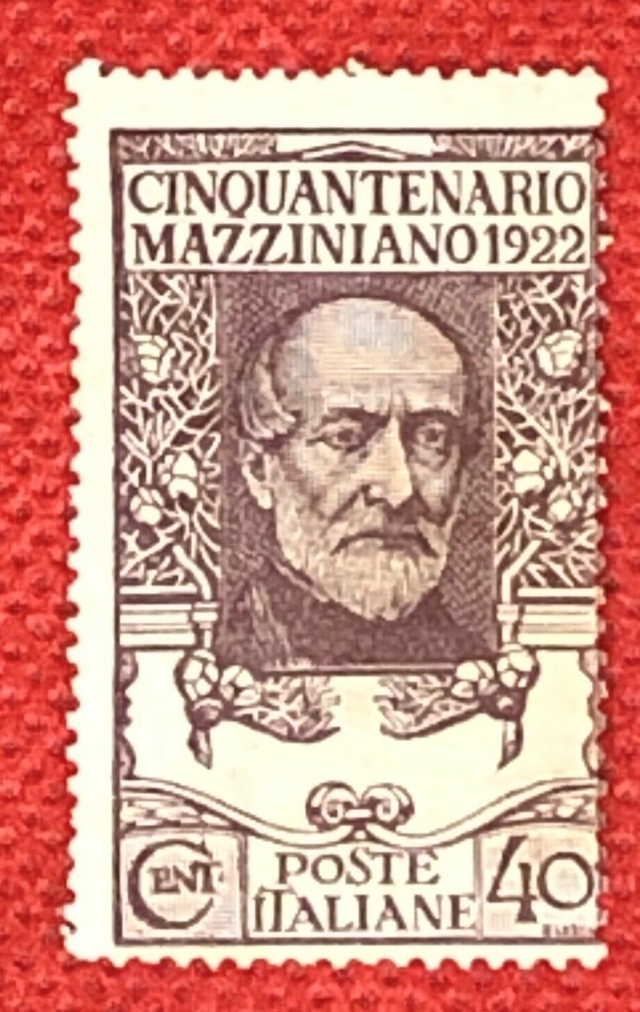 Italy 140-142 MH Death of Mazzini Patriot Writer Sword ZAYIX