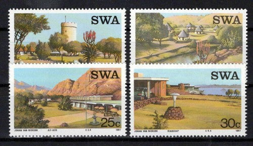 South West Africa 586-589 MNH Resorts Tourism ZAYIX 0424S0170M